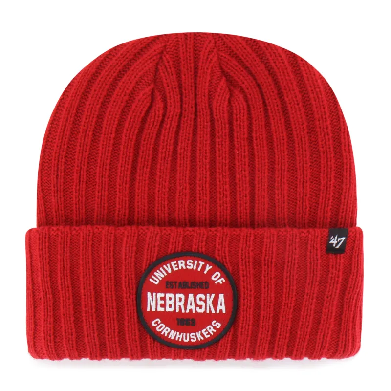 Nebraska Cornhuskers Ribbed Snowdrift '47 Cuff Knit made by 47
