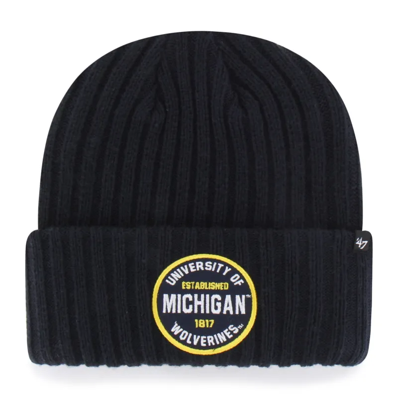 Michigan Wolverines Ribbed Snowdrift '47 Cuff Knit made by 47