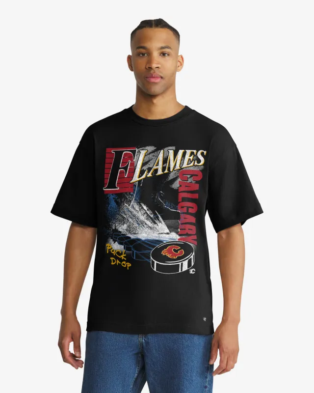 CALGARY FLAMES FRESH ICE '47 FOUNDATION TEE made by 47