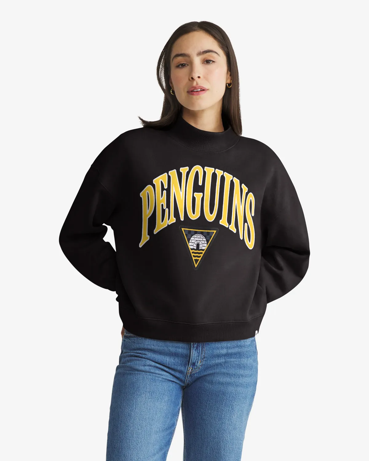 PITTSBURGH PENGUINS VANTAGE '47 WOMEN'S MOCK NECK PULLOVER sold by 47