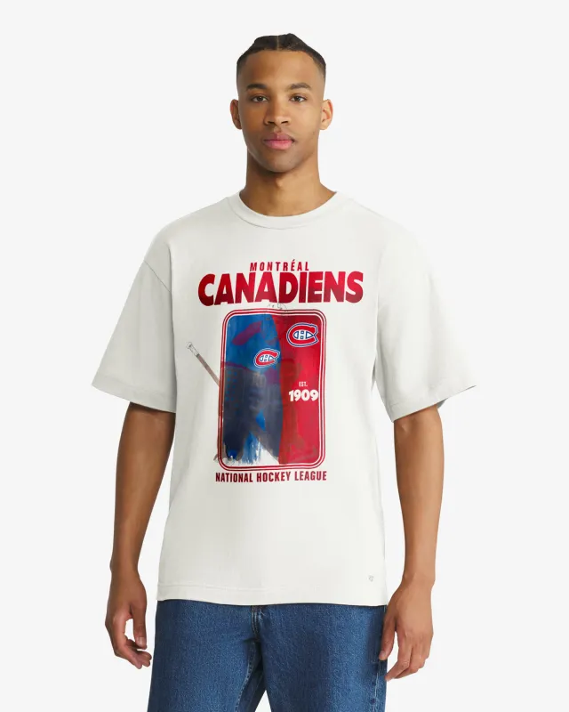 MONTREAL CANADIENS PLAYBRUSH '47 FOUNDATION TEE made by 47