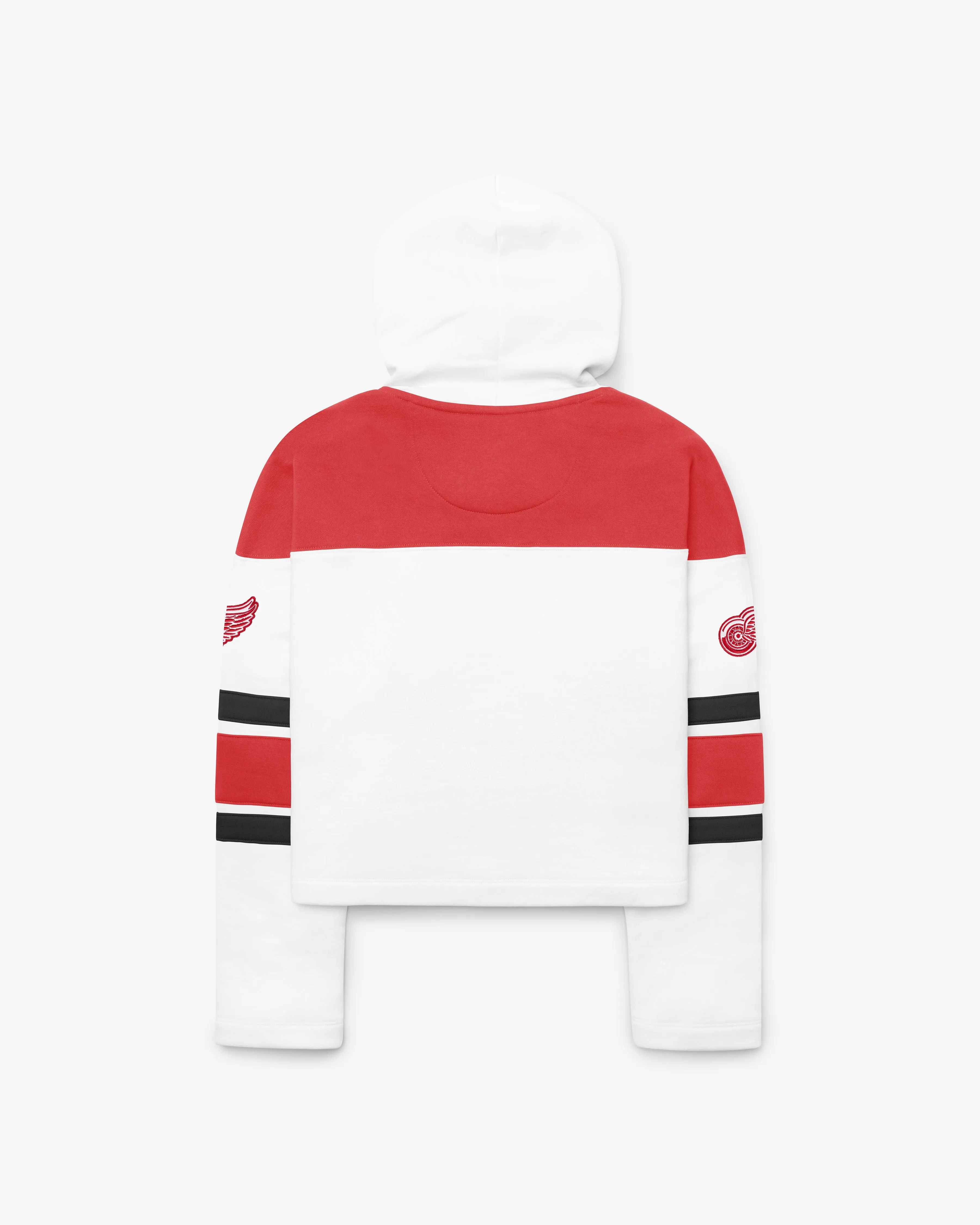 DETROIT RED WINGS CUT THRU CROPPED '47 WOMEN'S SUPERIOR LACER HOOD sold by 47 product image thumbnail 2