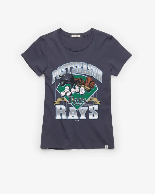 TAMPA BAY RAYS 2026 POSTSEASON '47 WOMEN'S FRANKIE TEE made by 47