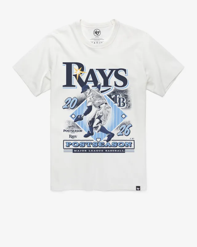 TAMPA BAY RAYS 2026 POSTSEASON '47 FRANKLIN TEE made by 47