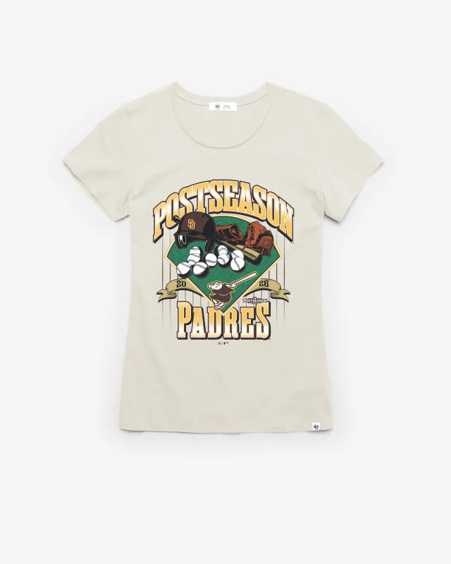 SAN DIEGO PADRES 2026 POSTSEASON '47 WOMEN'S FRANKIE TEE made by 47