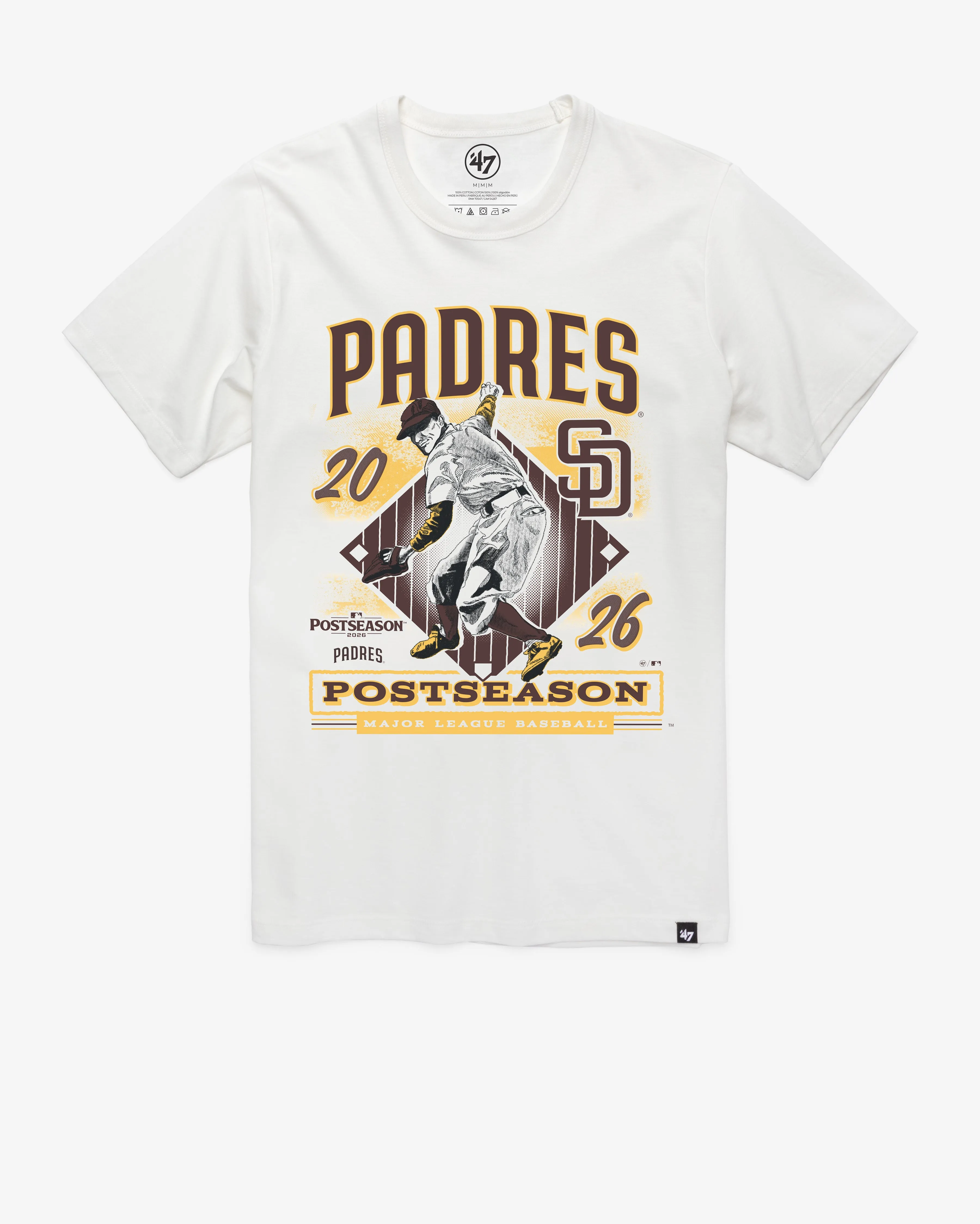 SAN DIEGO PADRES 2026 POSTSEASON '47 FRANKLIN TEE sold by 47