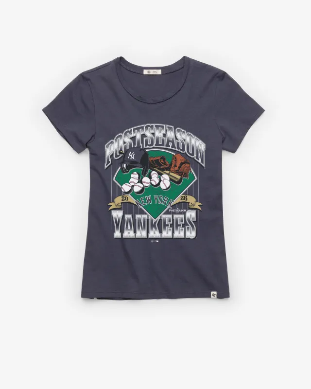 NEW YORK YANKEES 2026 POSTSEASON '47 WOMEN'S FRANKIE TEE made by 47