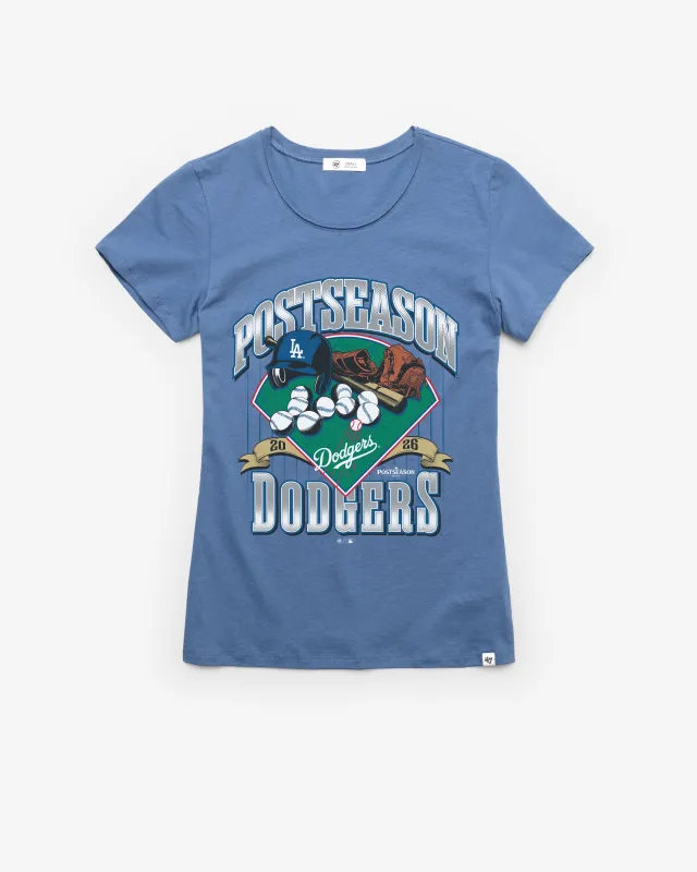 LOS ANGELES DODGERS PLAYOFF '47 WOMEN'S FRANKIE TEE made by 47