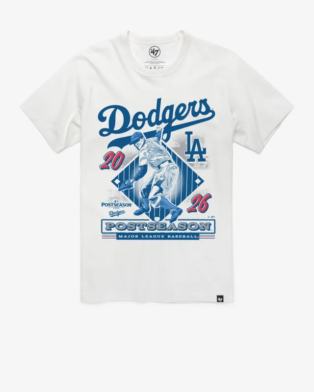 LOS ANGELES DODGERS 2026 POSTSEASON'47 FRANKLIN TEE made by 47