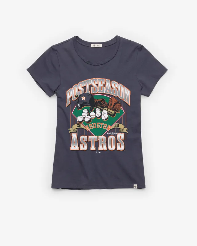 HOUSTON ASTROS 2026 POSTSEASON '47 WOMEN'S FRANKIE TEE made by 47