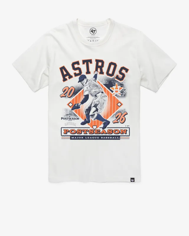 HOUSTON ASTROS 2026 POSTSEASON '47 FRANKLIN TEE made by 47