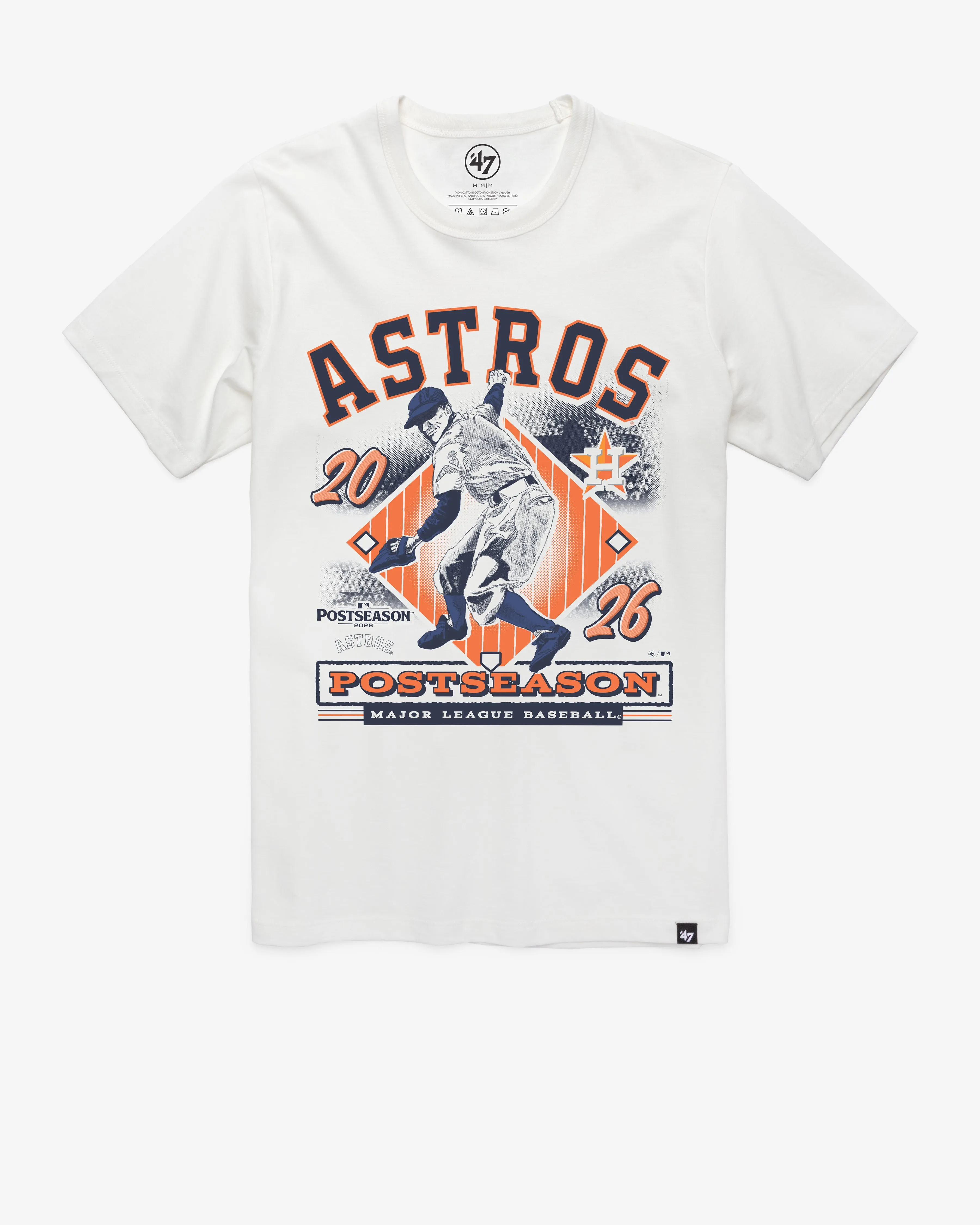 HOUSTON ASTROS 2026 POSTSEASON '47 FRANKLIN TEE sold by 47