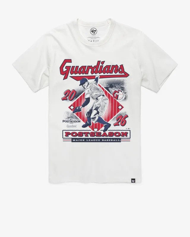 CLEVELAND GUARDIANS 2026 POSTSEASON '47 FRANKLIN TEE made by 47