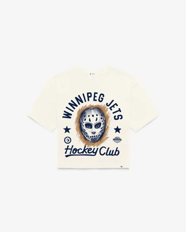 WINNIPEG JETS ARCH MASK '47 FOUNDATION CROP TEE WOMENS made by 47