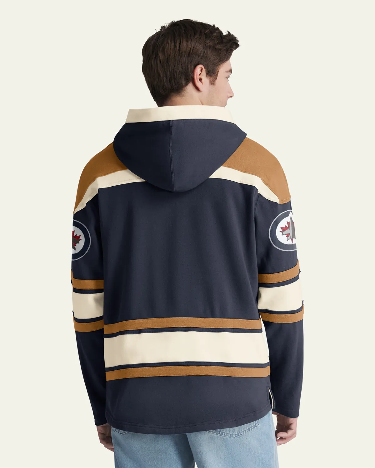 WINNIPEG JETS BLOCK SCRIPT SUPERIOR '47 LACER HOOD sold by 47 product image thumbnail 4
