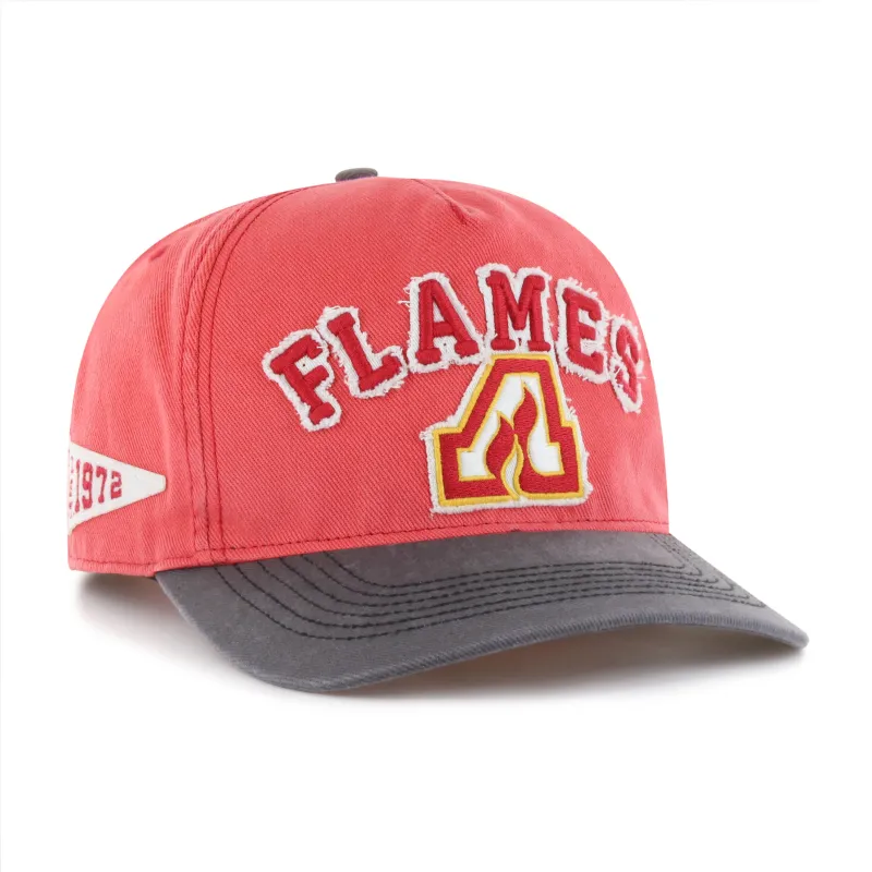 CALGARY FLAMES VINTAGE CALDERWOOD '47 HITCH RF RELAXED FIT made by 47