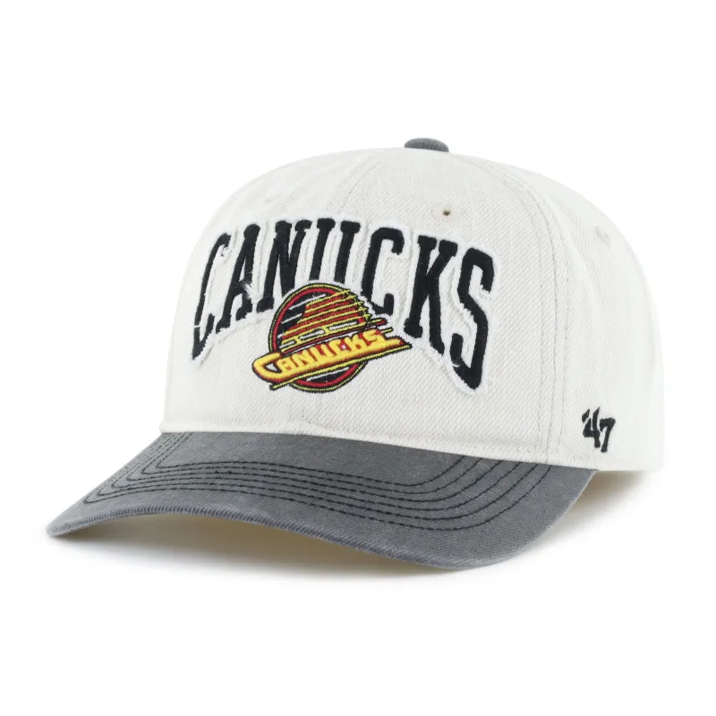 VANCOUVER CANUCKS VINTAGE GROTON '47 FRANCHISE LS made by 47
