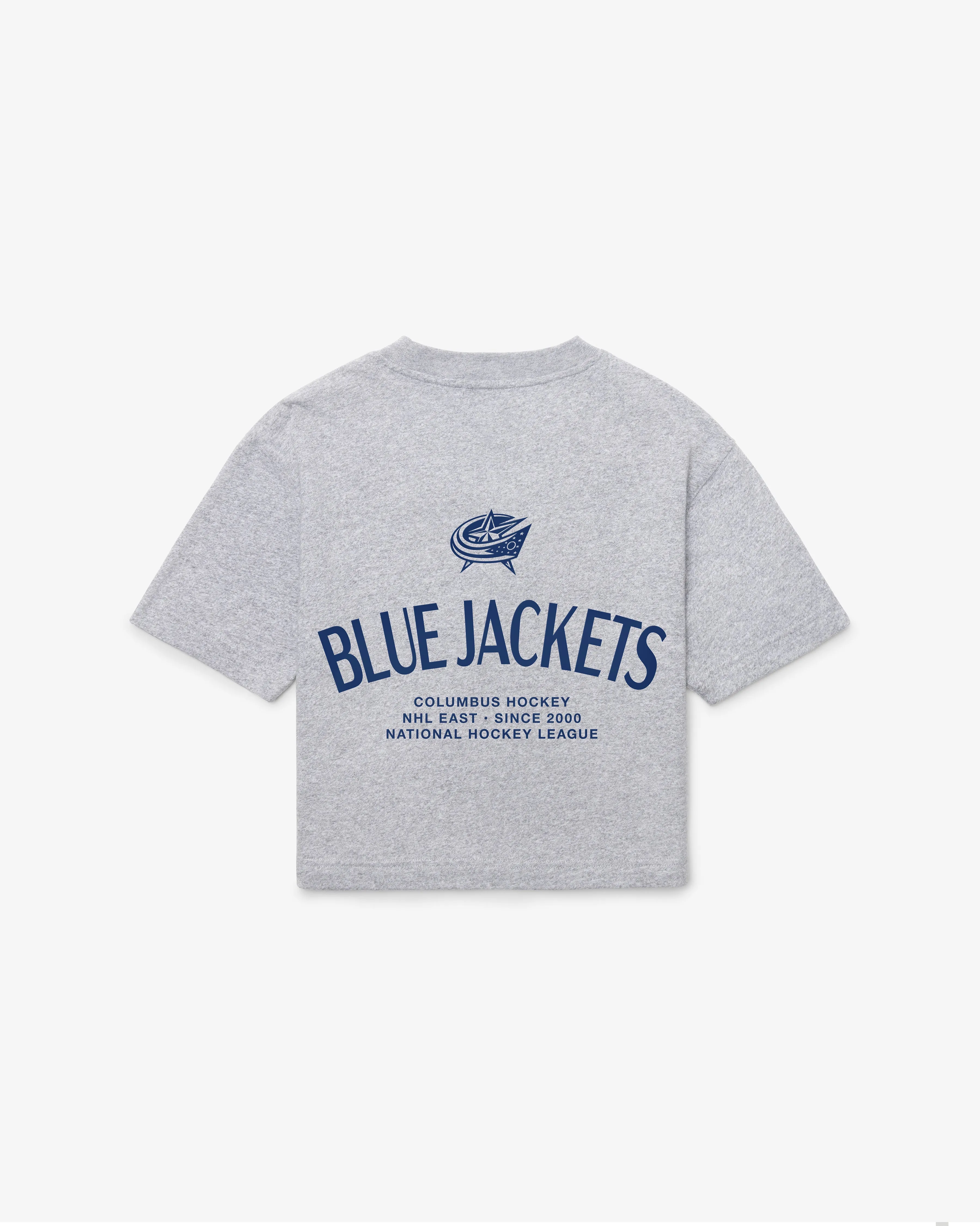 COLUMBUS BLUE JACKETS HADRIAN '47 FOUNDATION CROP TEE WOMENS sold by 47 product image thumbnail 2