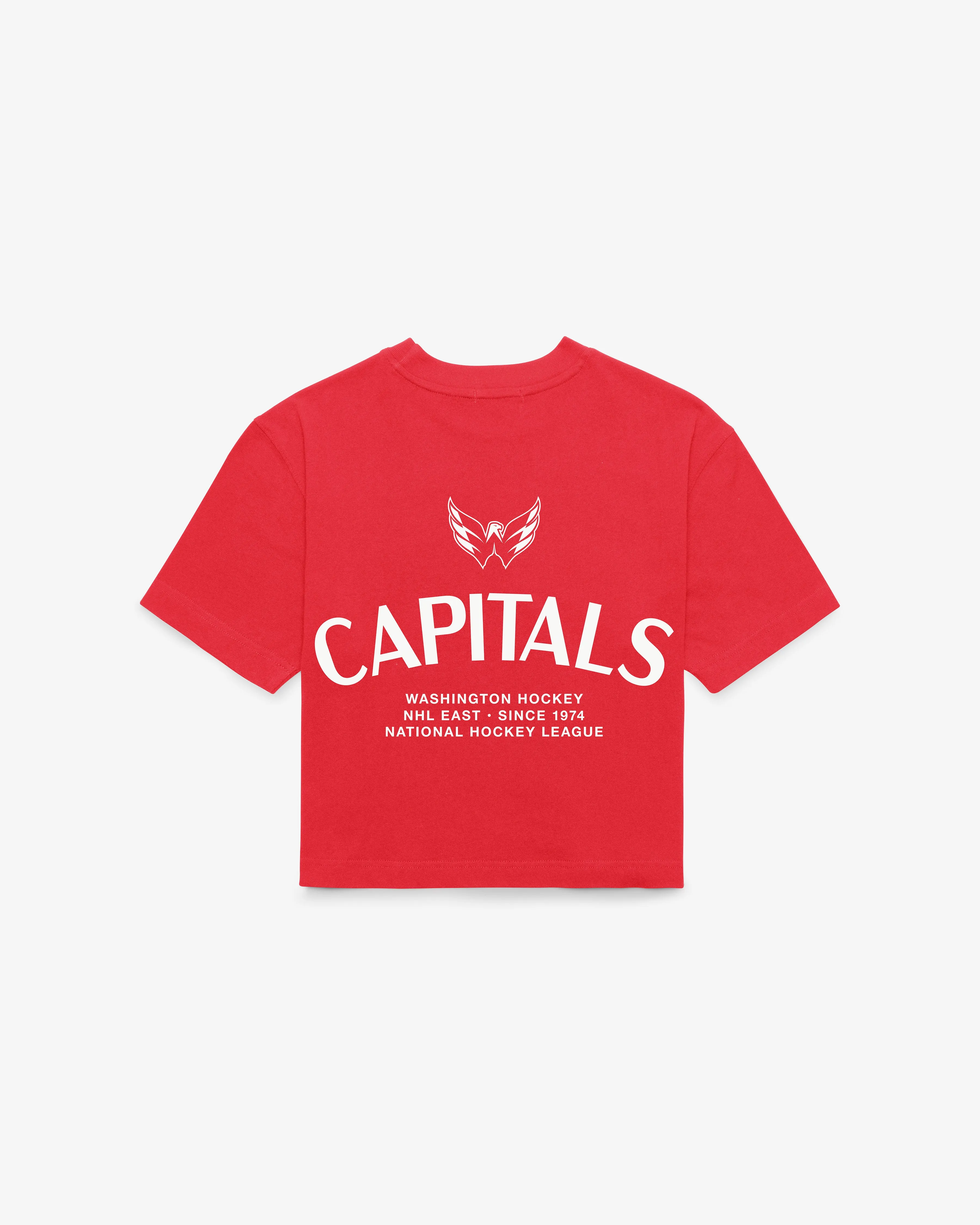 WASHINGTON CAPITALS HADRIAN '47 FOUNDATION CROP TEE WOMENS sold by 47 product image thumbnail 2