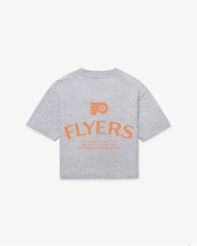 PHILADELPHIA FLYERS HADRIAN '47 FOUNDATION CROP TEE WOMENS made by 47