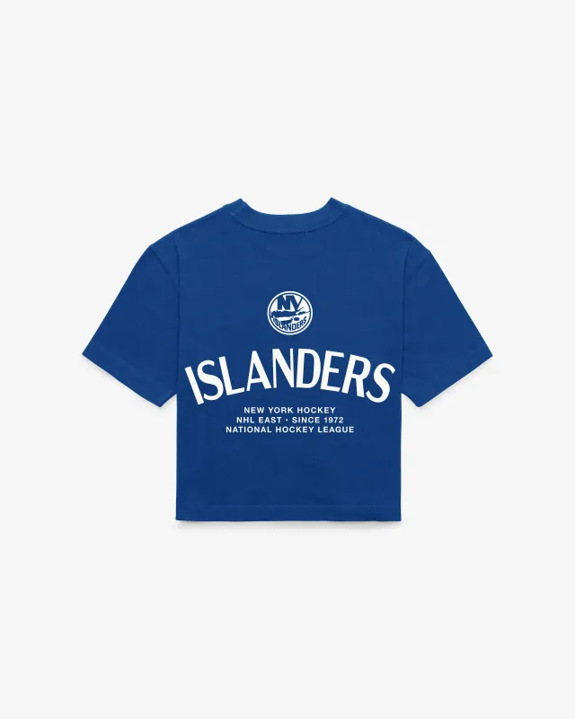 NEW YORK ISLANDERS HADRIAN '47 FOUNDATION CROP TEE WOMENS made by 47