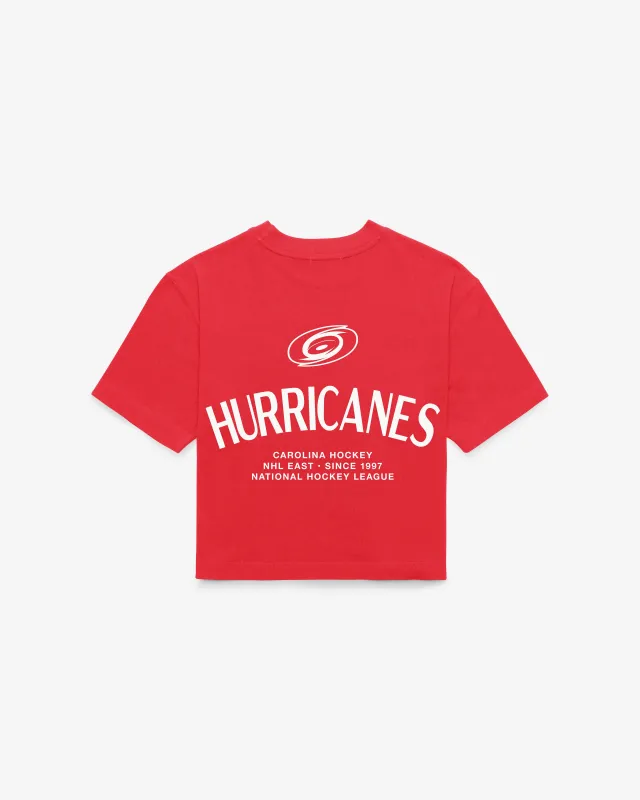 CAROLINA HURRICANES HADRIAN '47 FOUNDATION CROP TEE WOMENS made by 47