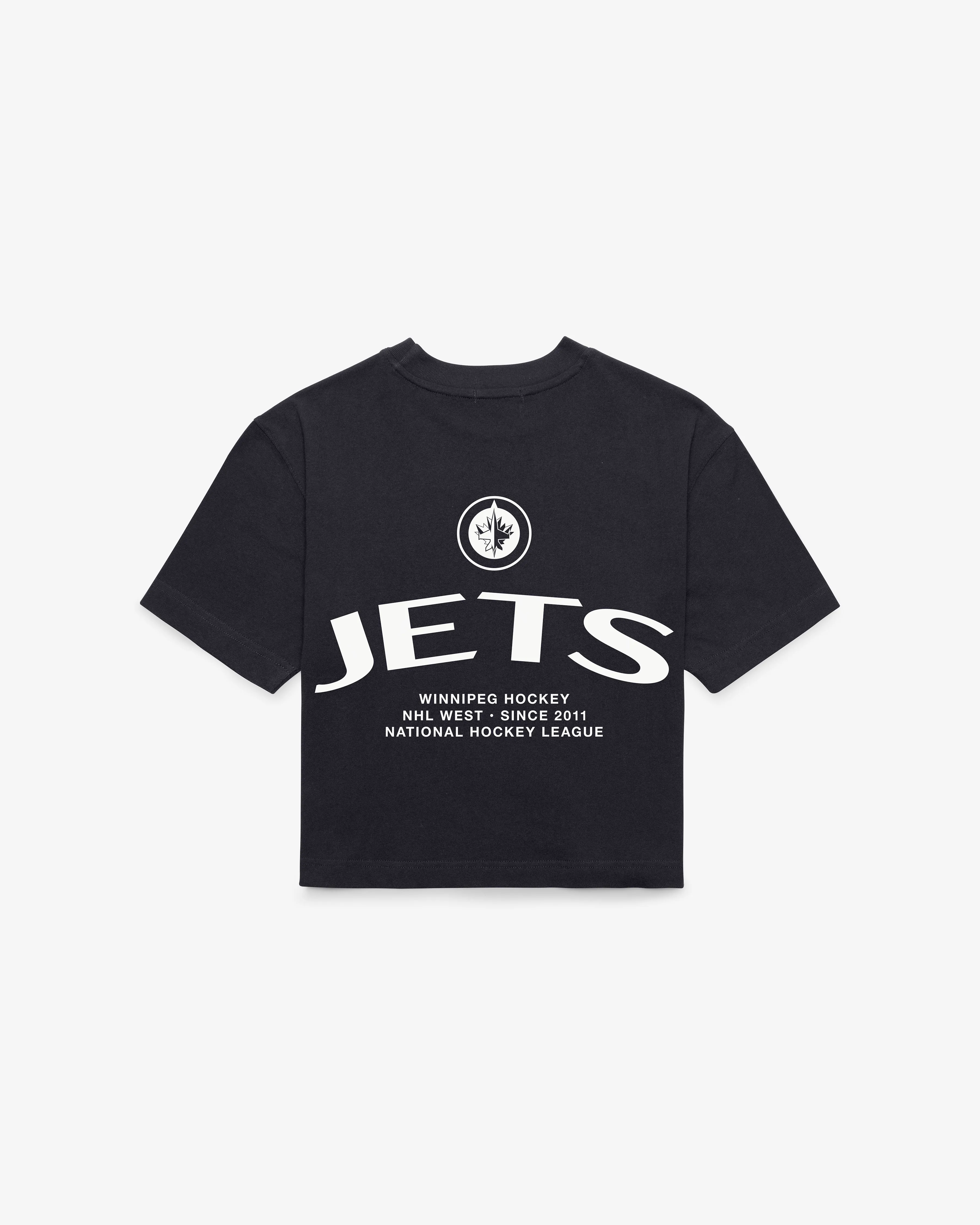 WINNIPEG JETS HADRIAN '47 FOUNDATION CROP TEE WOMENS sold by 47 product image thumbnail 2