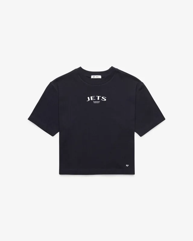 WINNIPEG JETS HADRIAN '47 FOUNDATION CROP TEE WOMENS made by 47