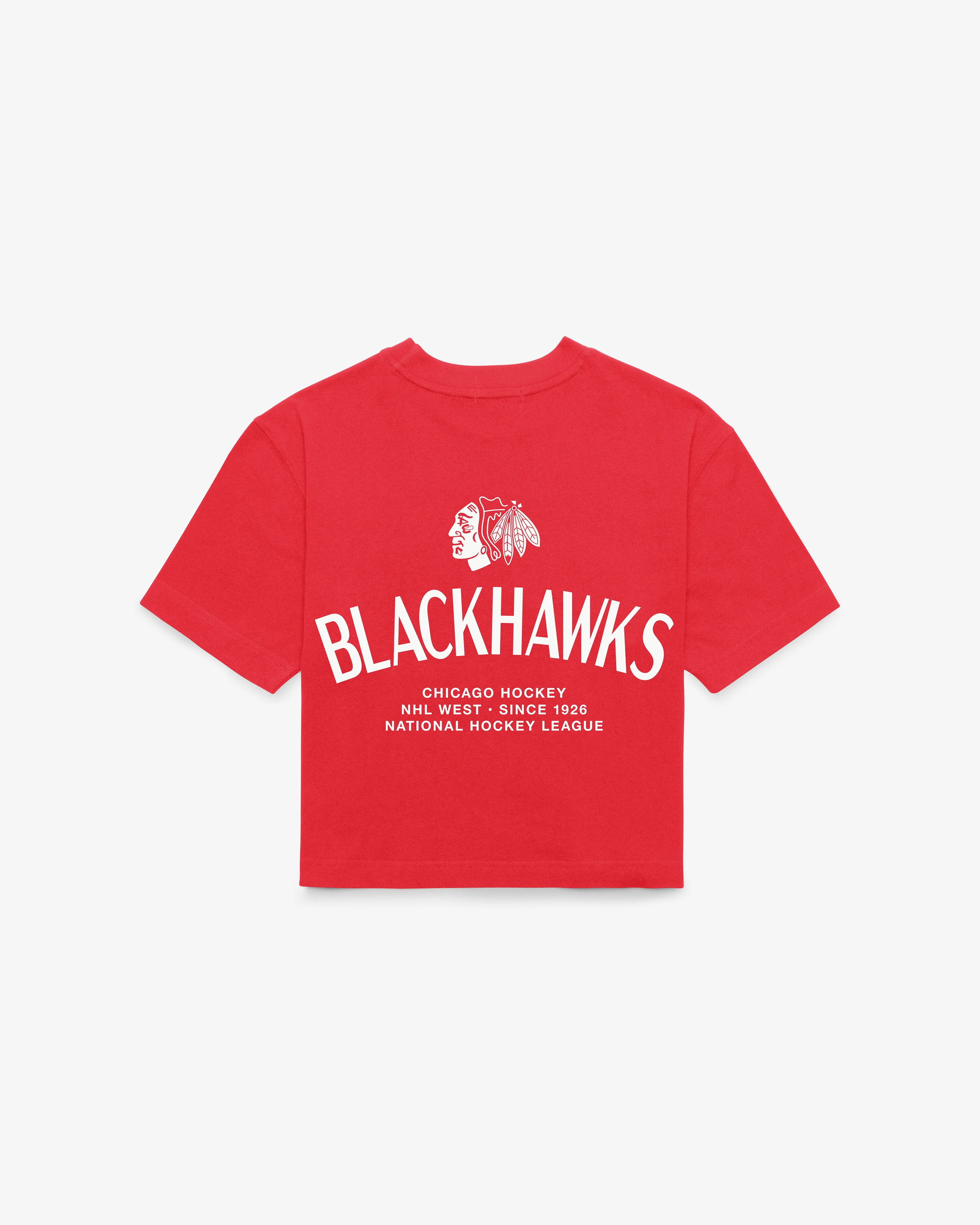 CHICAGO BLACKHAWKS HADRIAN '47 FOUNDATION CROP TEE WOMENS sold by 47 product image thumbnail 2