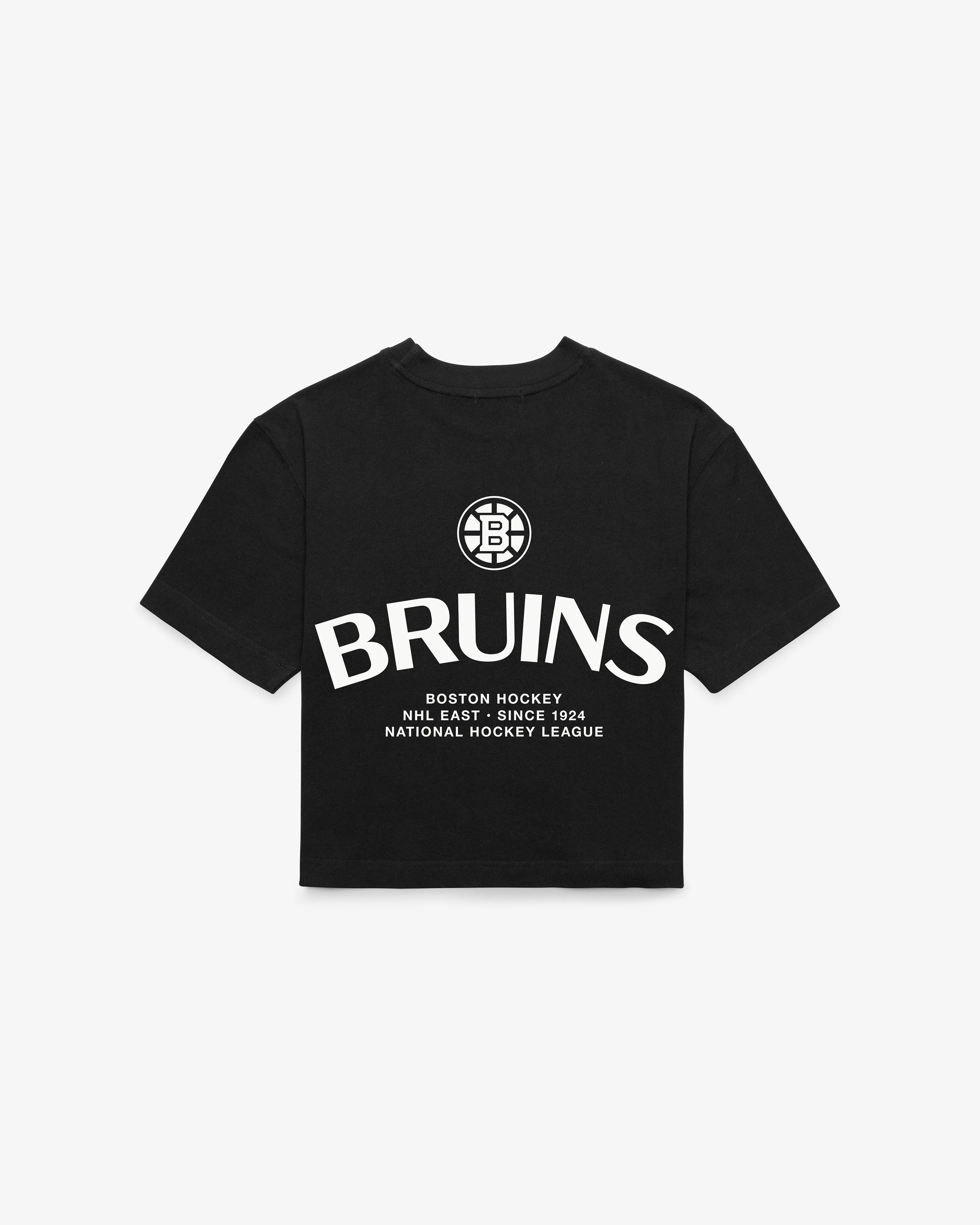 BOSTON BRUINS HADRIAN '47 FOUNDATION CROP TEE WOMENS sold by 47 product image thumbnail 2
