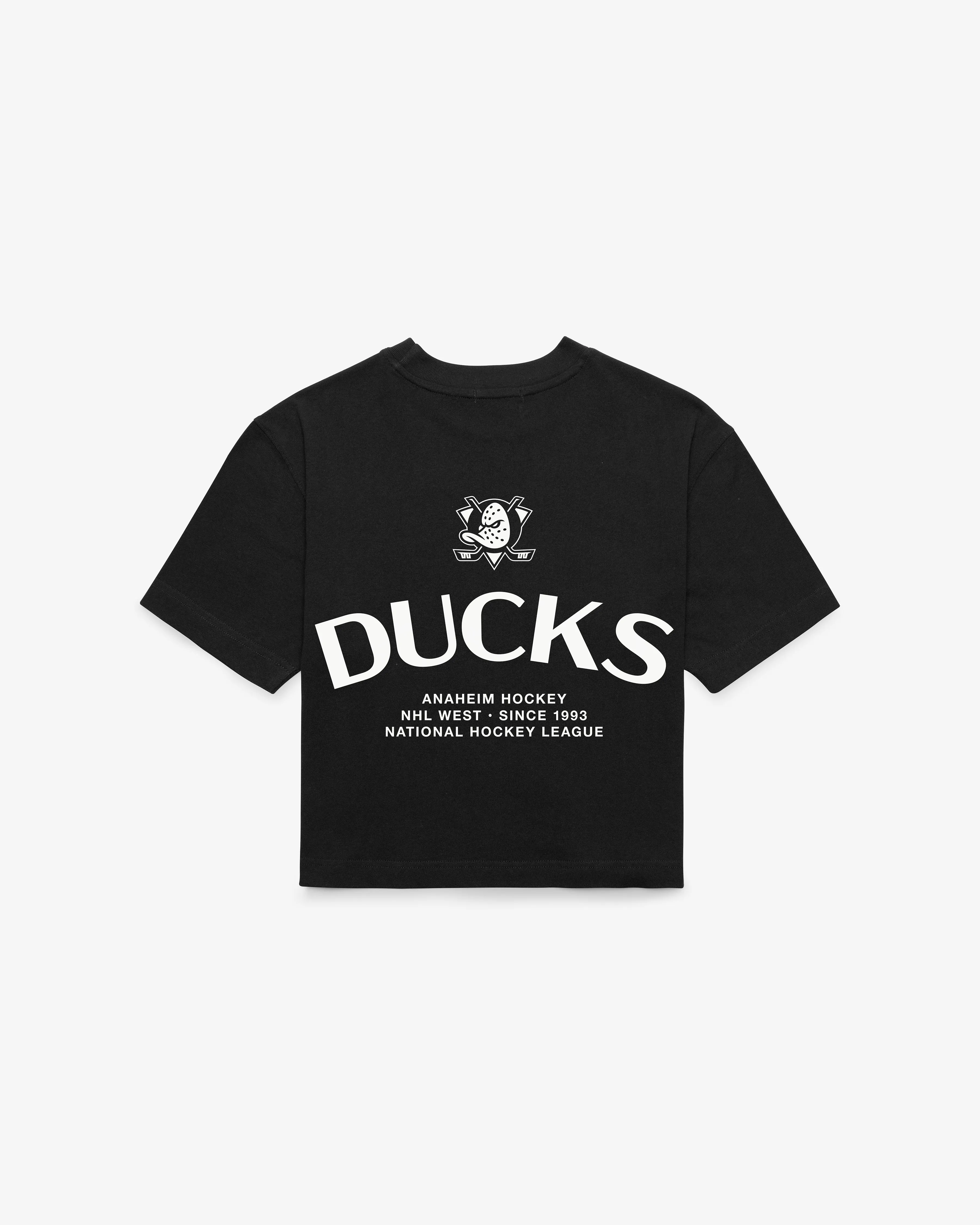 ANAHEIM DUCKS HADRIAN '47 FOUNDATION CROP TEE WOMENS sold by 47 product image thumbnail 2