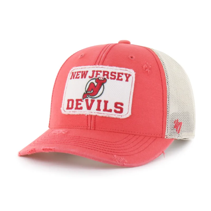 NEW JERSEY DEVILS VINTAGE EGREMONT '47 TRUCKER made by 47