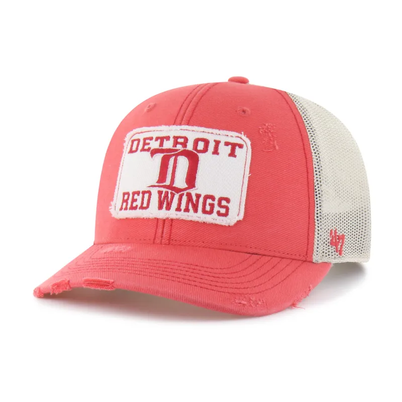 DETROIT RED WINGS VINTAGE EGREMONT '47 TRUCKER made by 47