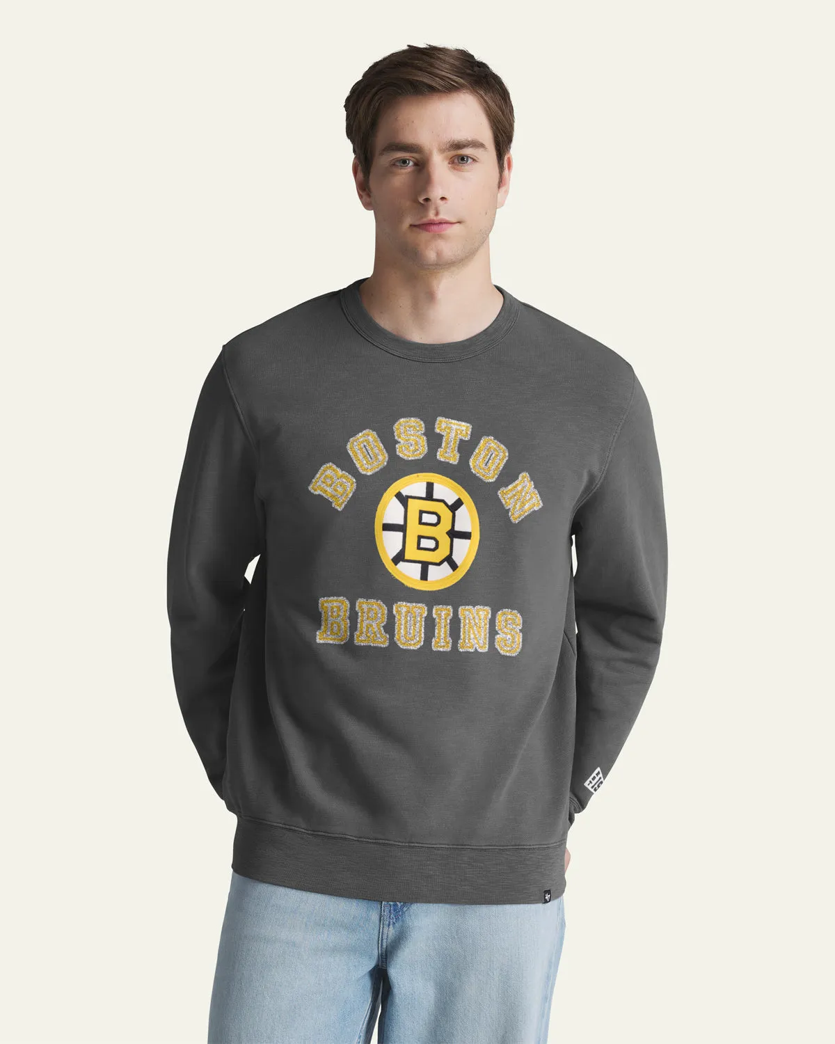 BOSTON BRUINS VINTAGE CALDERWOOD '47 FRENCH TERRY CREW sold by 47 product image thumbnail 3