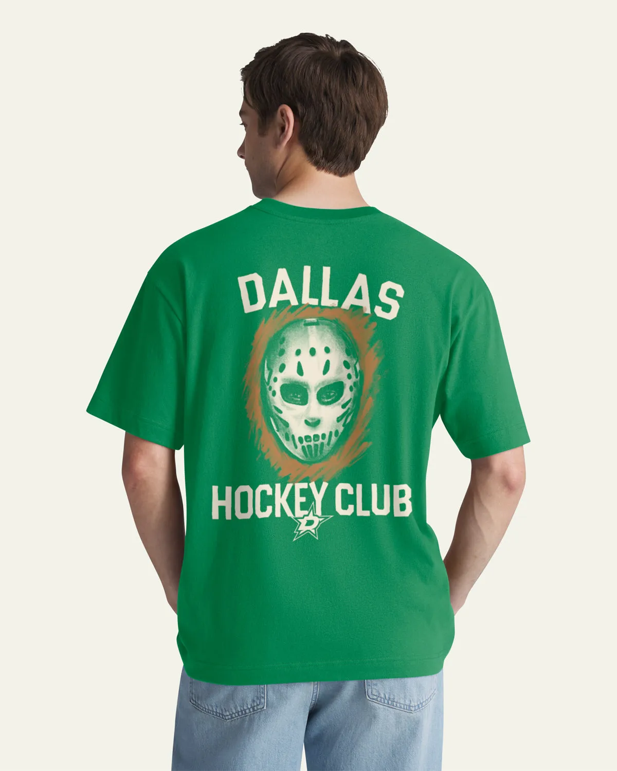 DALLAS STARS MASK BACK '47 FOUNDATION TEE sold by 47 product image thumbnail 4