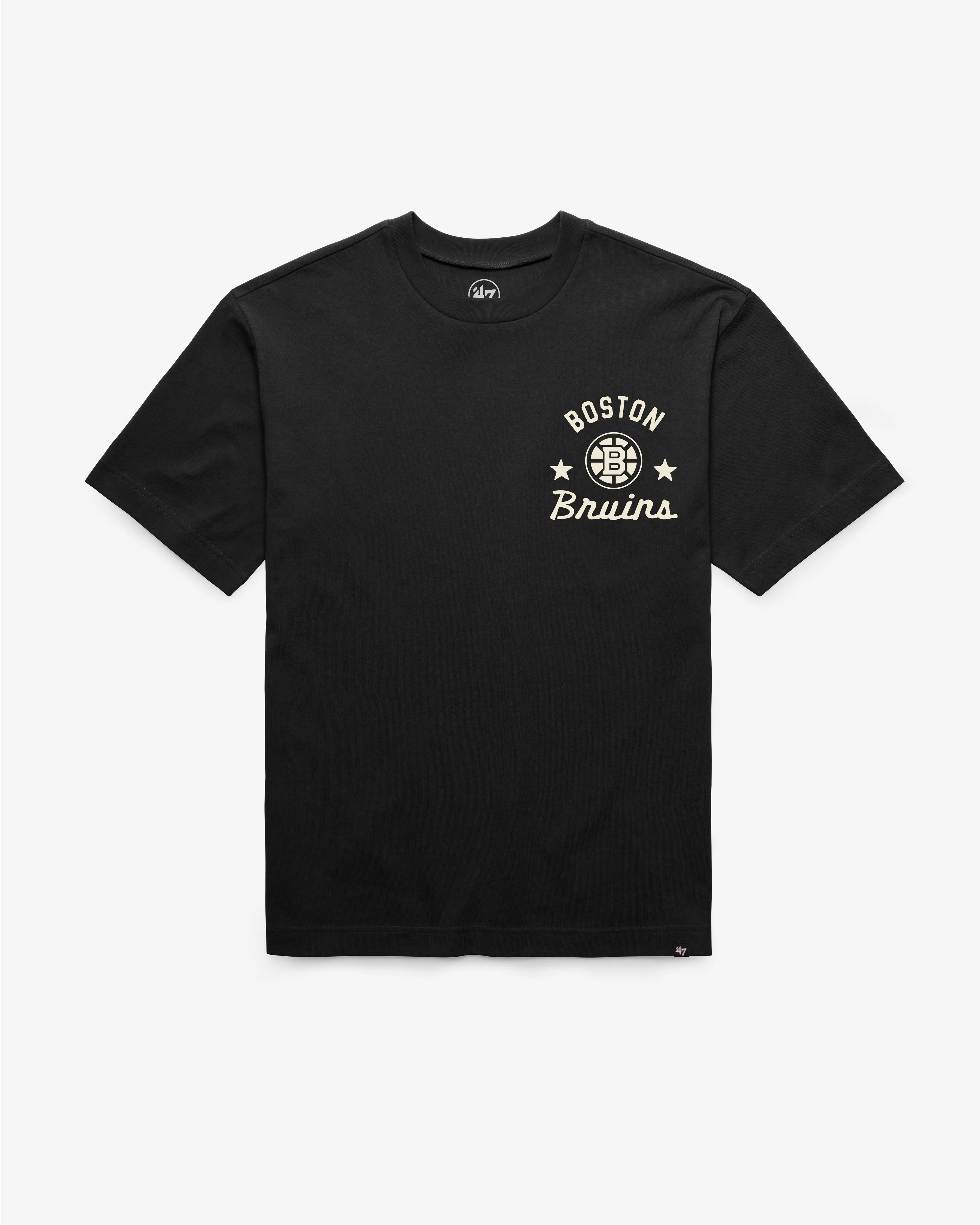 BOSTON BRUINS MASK BACK '47 FOUNDATION TEE sold by 47 product image thumbnail 2