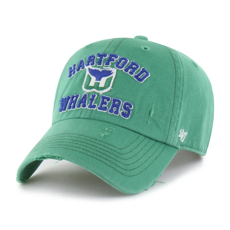 HARTFORD WHALERS VINTAGE SEYMOORE '47 CLEAN UP made by 47