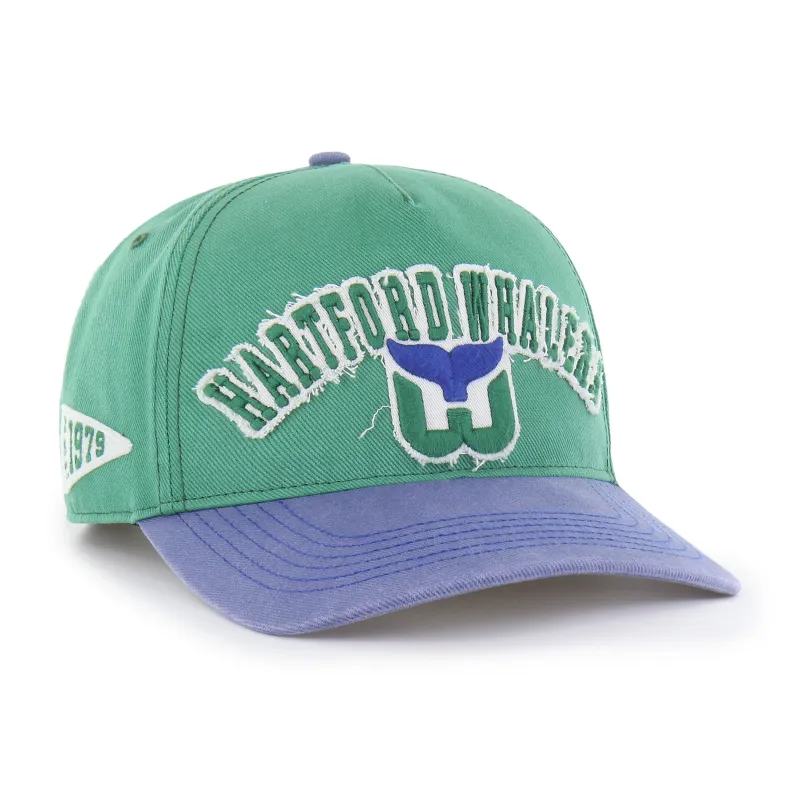 HARTFORD WHALERS VINTAGE CALDERWOOD '47 HITCH RF RELAXED FIT made by 47