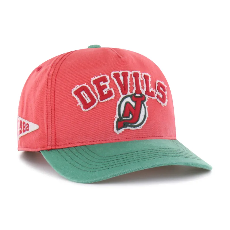 NEW JERSEY DEVILS VINTAGE CALDERWOOD '47 HITCH RF RELAXED FIT made by 47