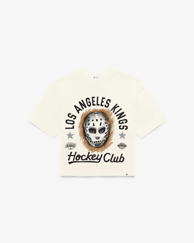 LOS ANGELES KINGS ARCH MASK '47 FOUNDATION CROP TEE WOMENS made by 47