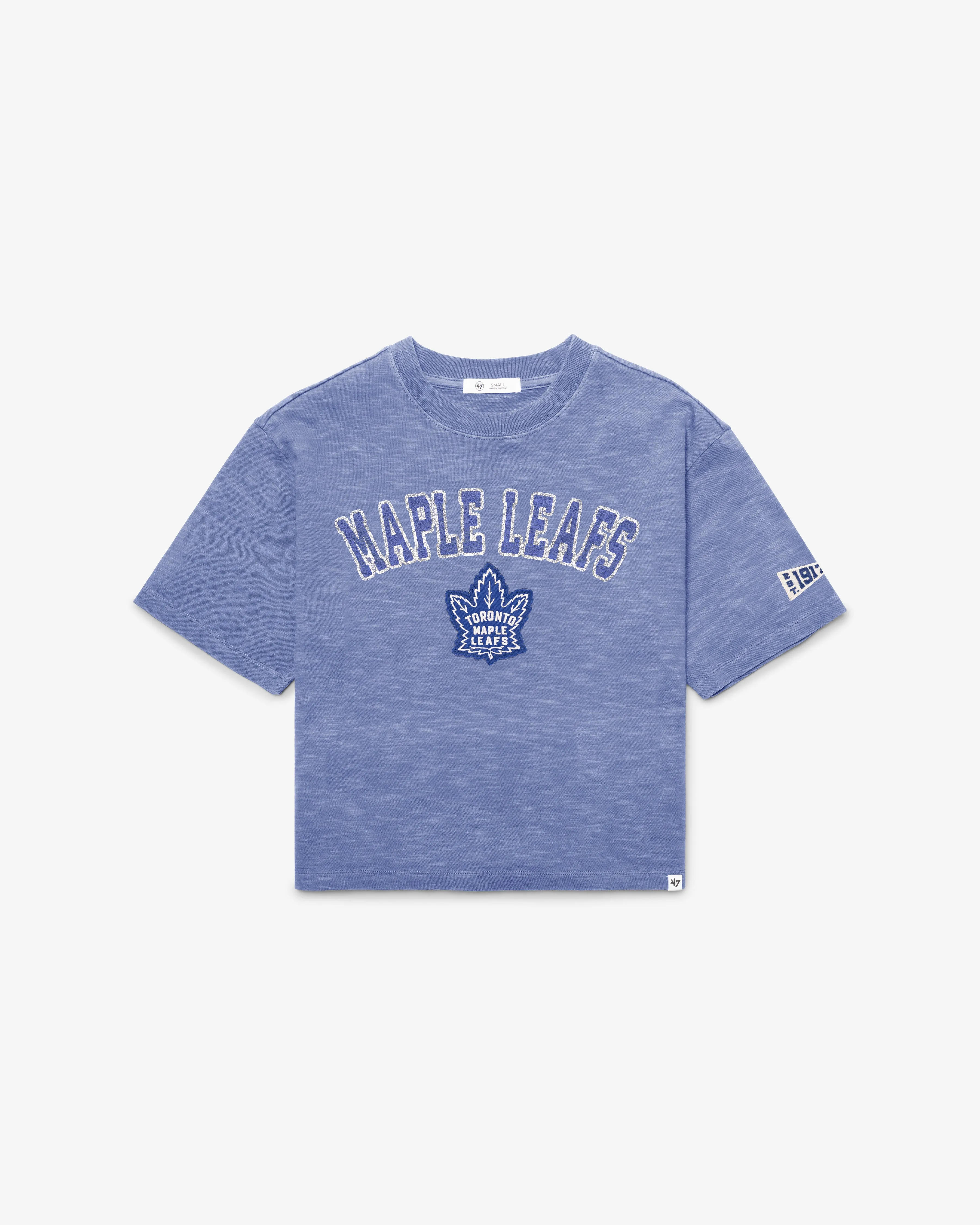 TORONTO MAPLE LEAFS VINTAGE ELMORE WELL WORN '47 HEAVY SLUB TEE WOMENS sold by 47
