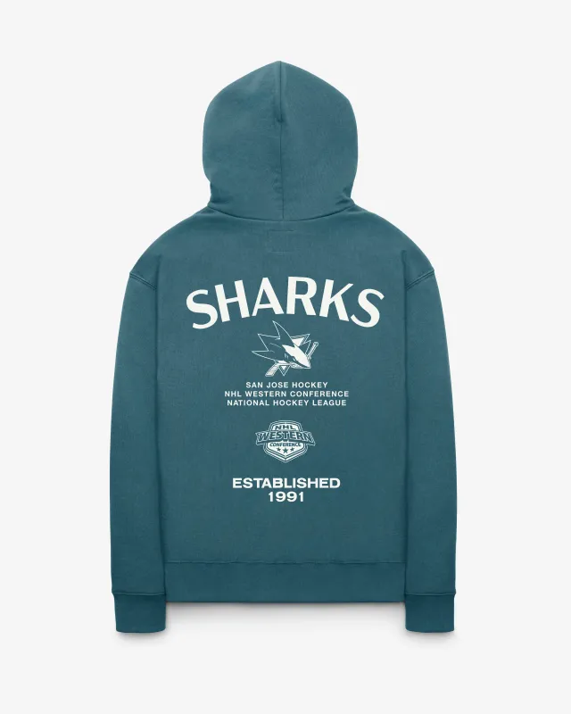 SAN JOSE SHARKS CONSTANTINE '47 FOUNDATION HOOD made by 47