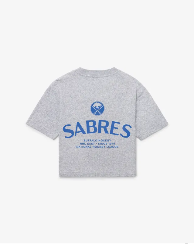 BUFFALO SABRES HADRIAN '47 FOUNDATION CROP TEE WOMENS made by 47