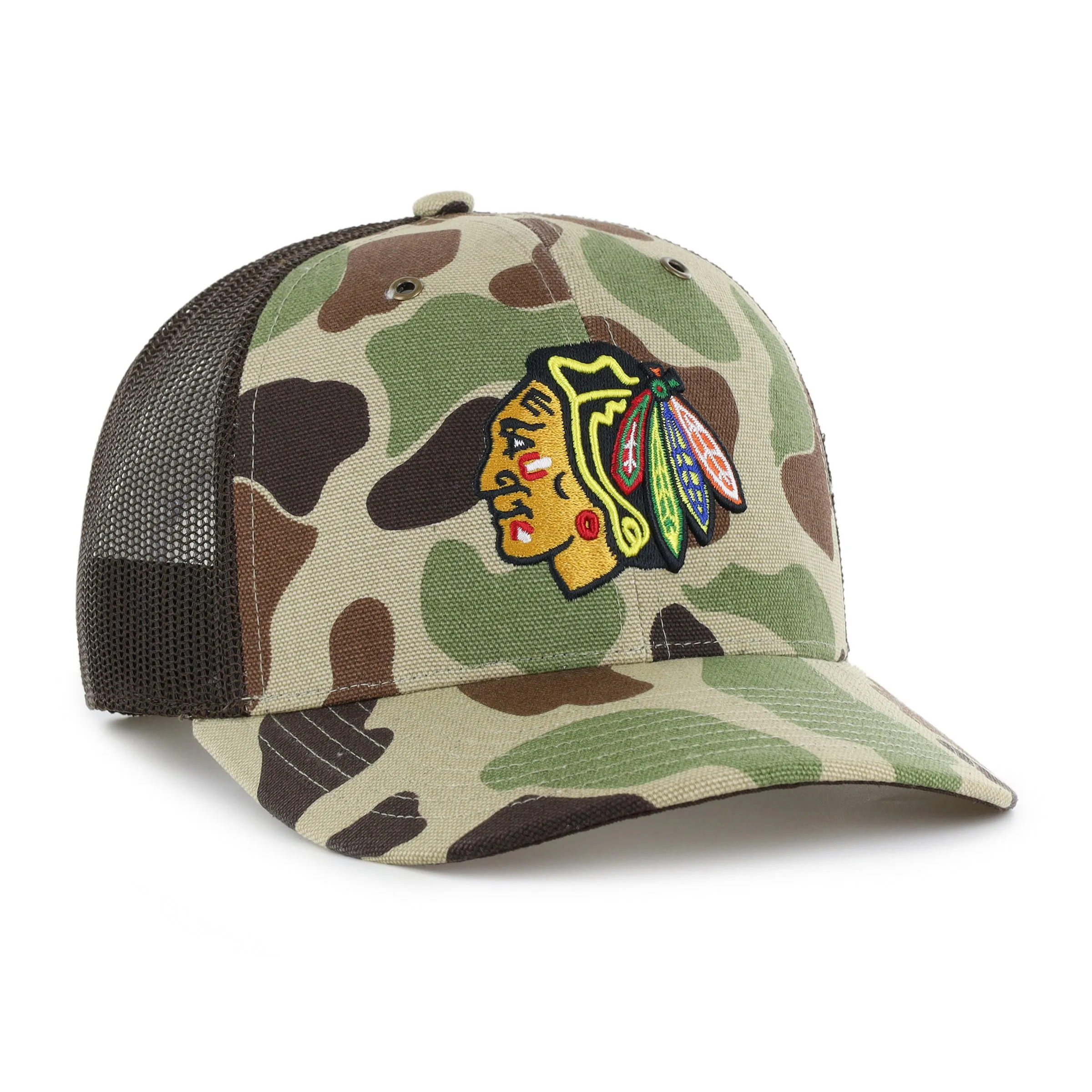 CHICAGO BLACKHAWKS CARHARTT '47 TRUCKER sold by 47 product image thumbnail 4
