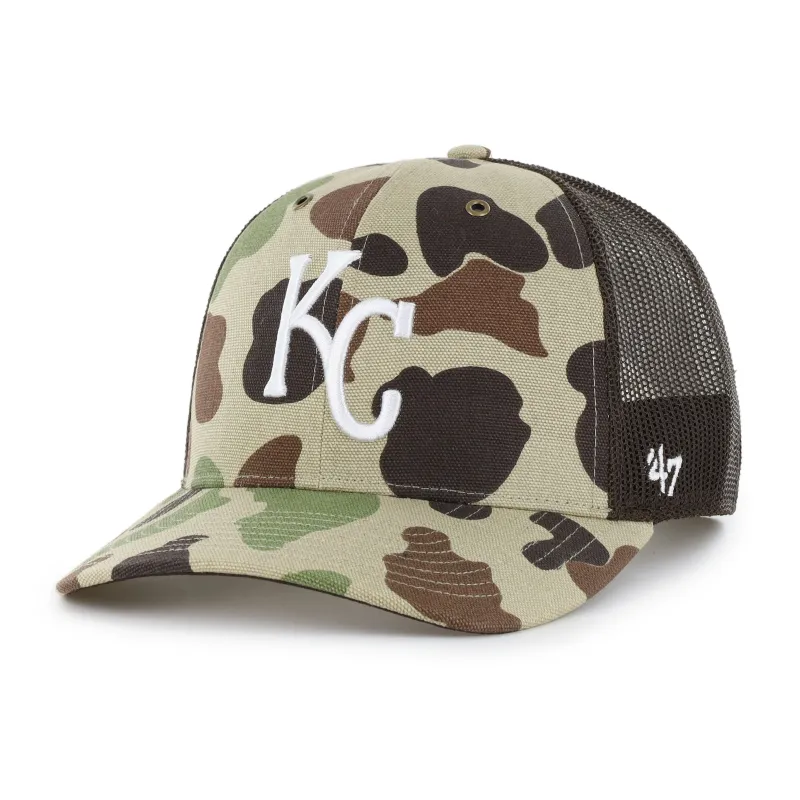 KANSAS CITY ROYALS CARHARTT '47 TRUCKER made by 47