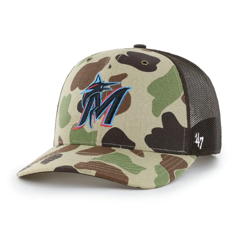 MIAMI MARLINS CARHARTT '47 TRUCKER made by 47