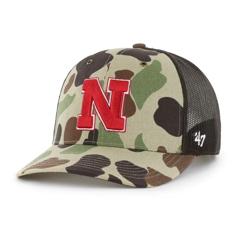 NEBRASKA CORNHUSKERS CARHARTT '47 TRUCKER made by 47