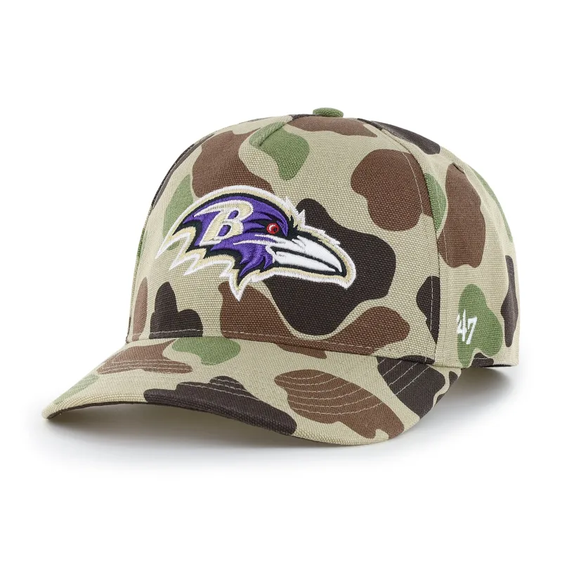 BALTIMORE RAVENS CARHARTT '47 HITCH RF RELAXED FIT made by 47