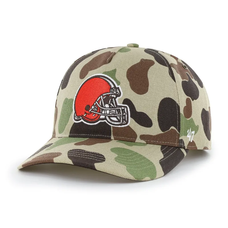 CLEVELAND BROWNS CARHARTT '47 HITCH RF RELAXED FIT made by 47
