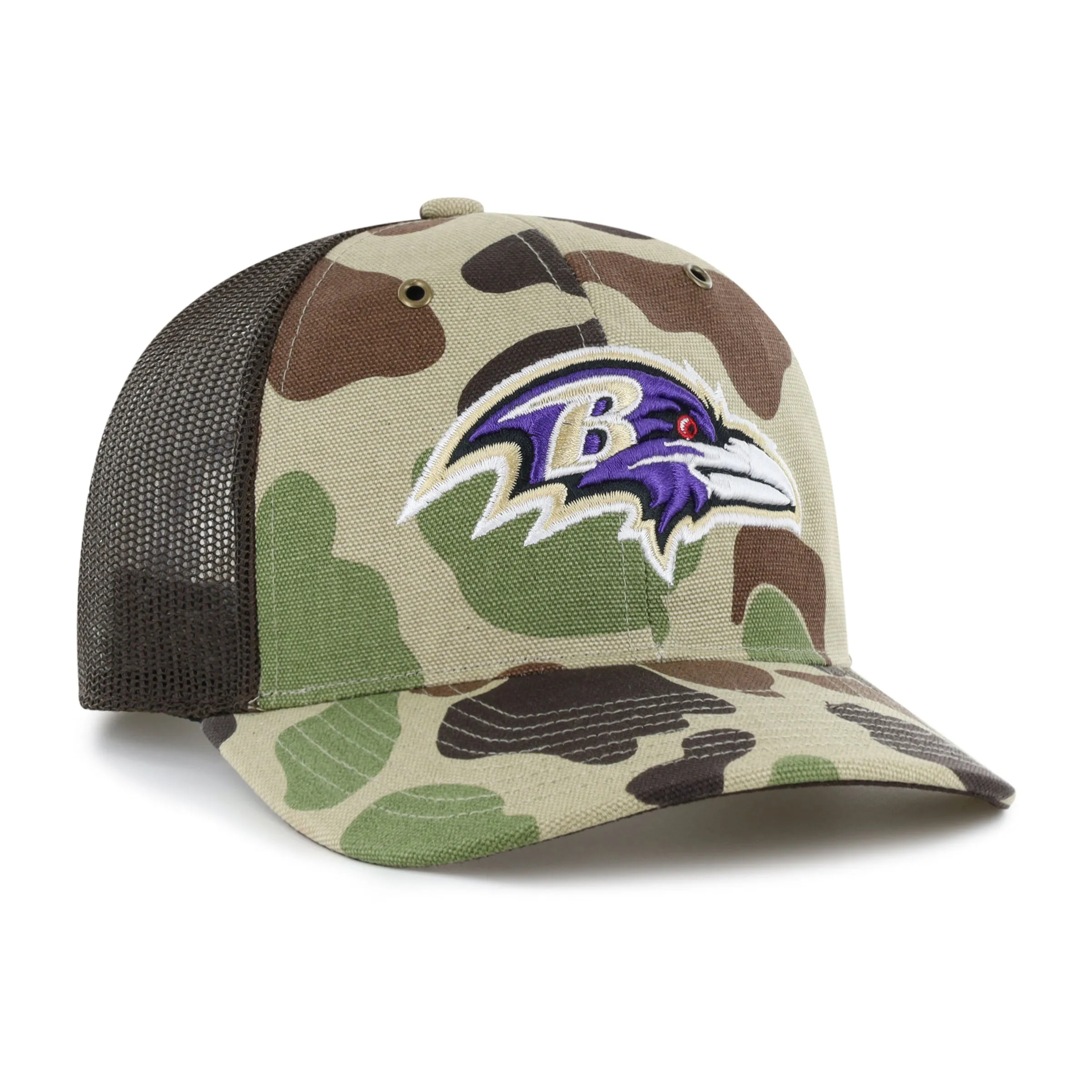BALTIMORE RAVENS CARHARTT '47 TRUCKER RF RELAXED FIT sold by 47 product image thumbnail 4